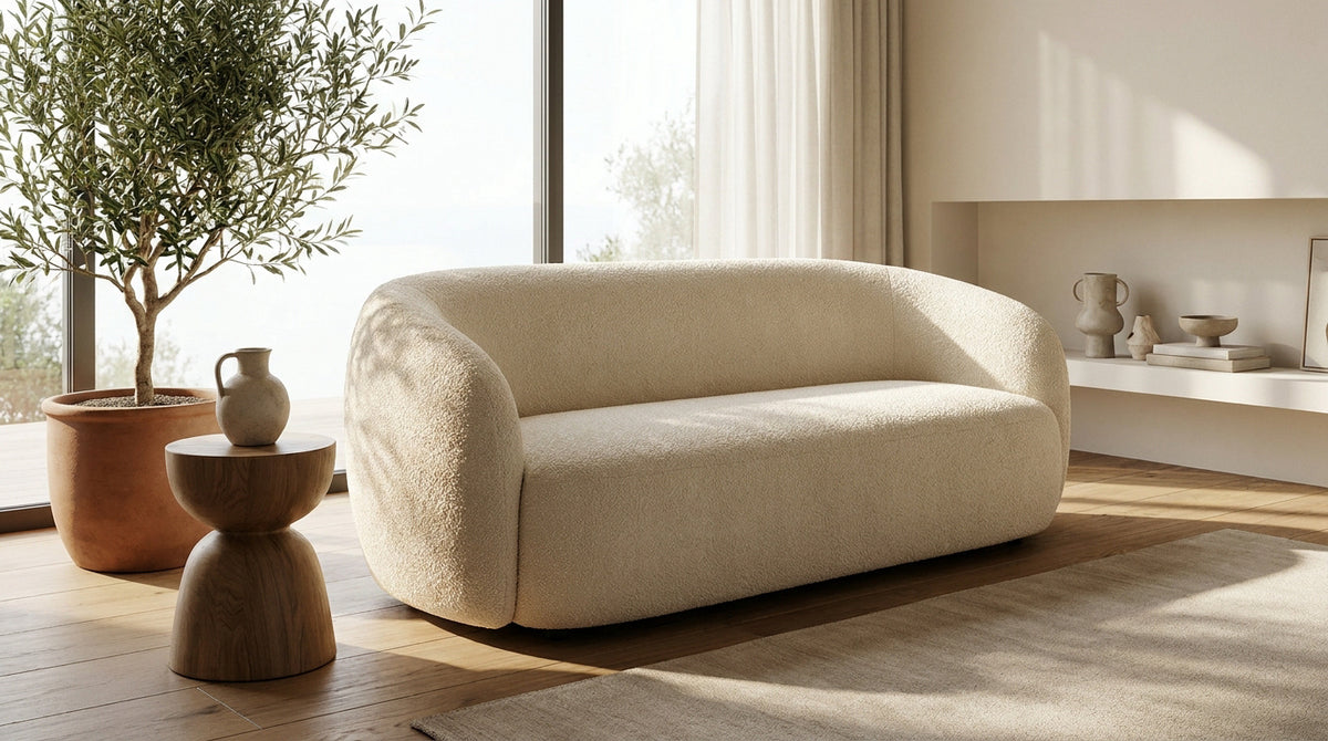 Avis sur le canapé arrondi en laine : le confort premium