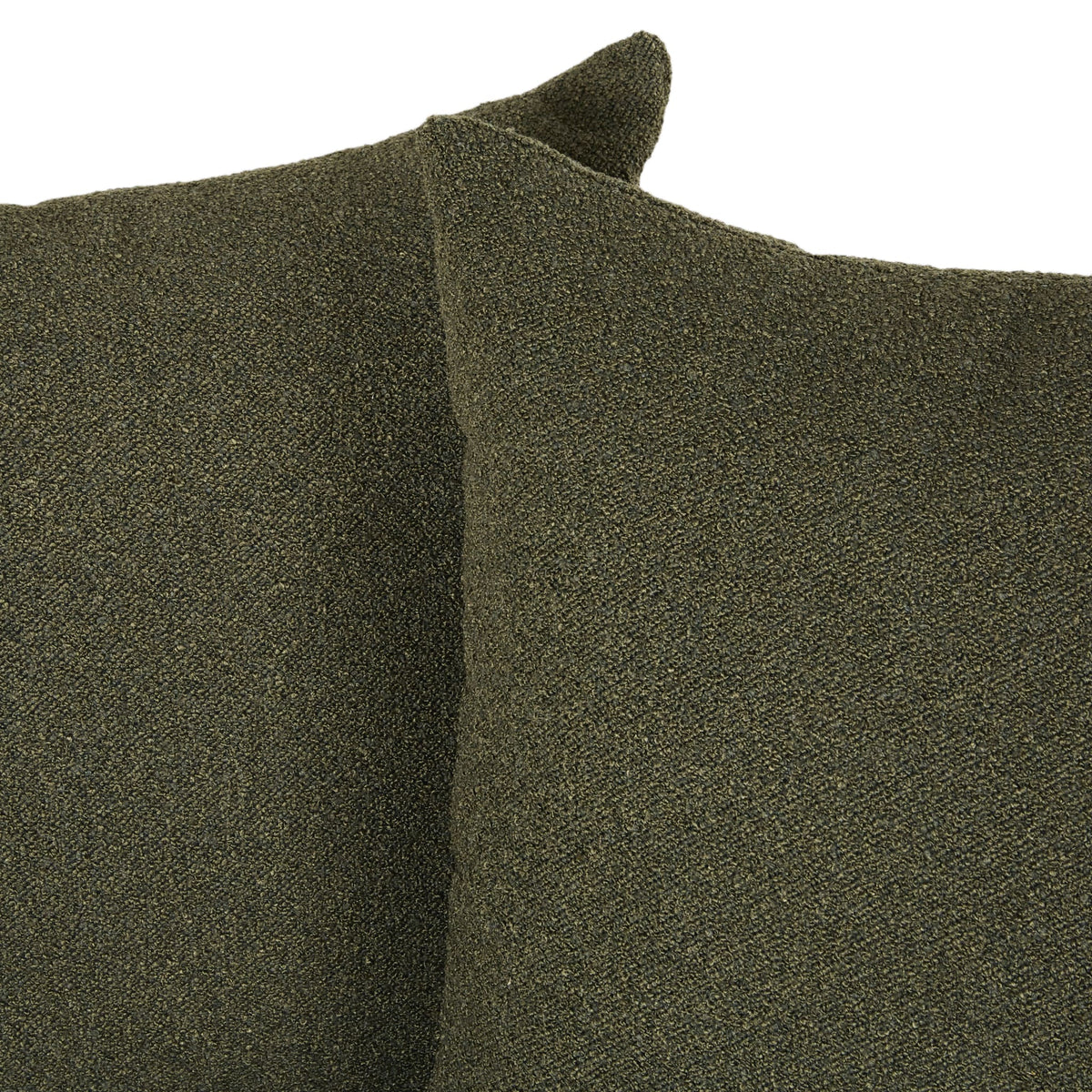 Canapé XL Arrondi Bouclette 7 Places Vert Kaki - Seal