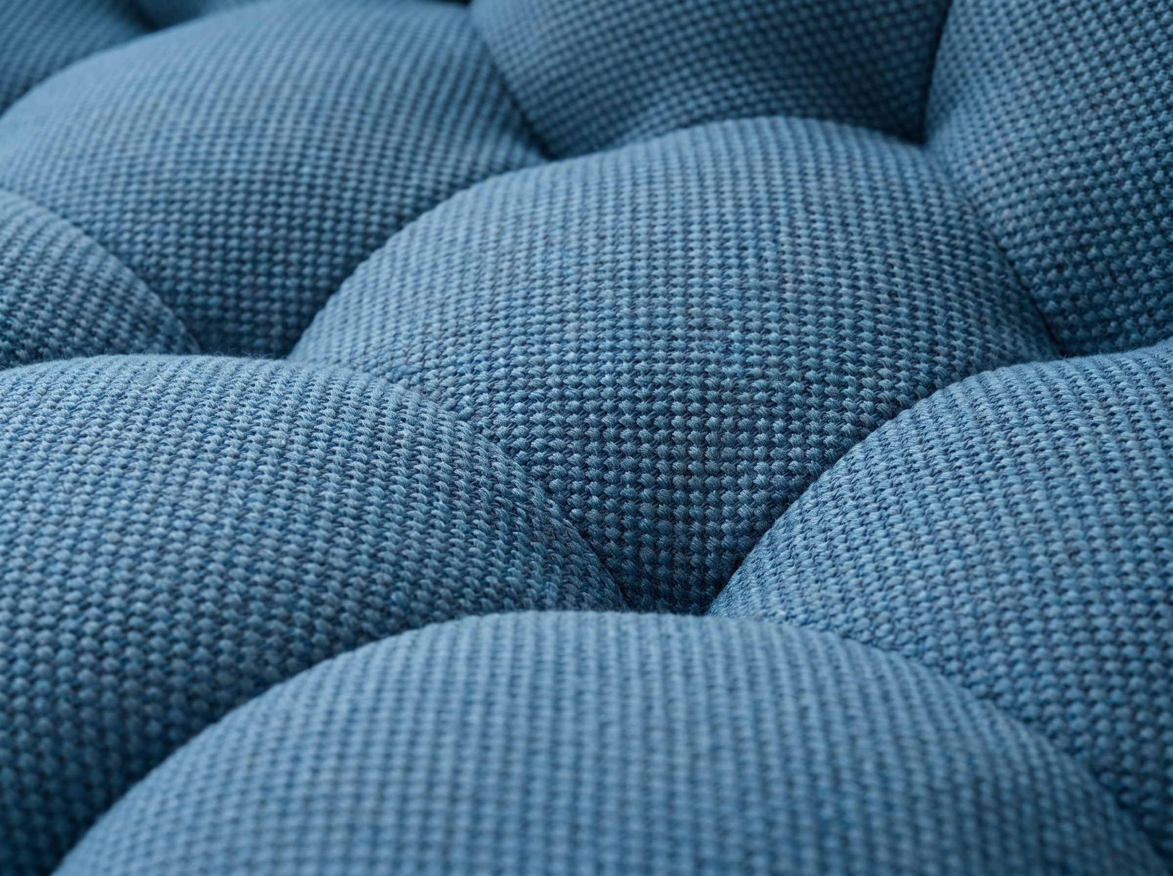 Canapé Bubble Arrondi 2 Places Bleu - Cocoon