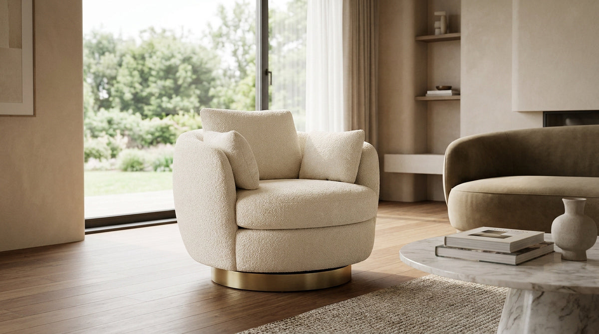 Comment choisir son fauteuil arrondi pivotant design