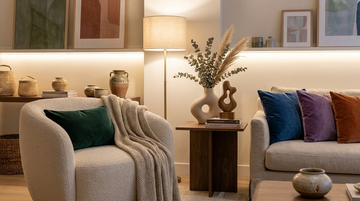 Idées cadeaux déco pour un salon design