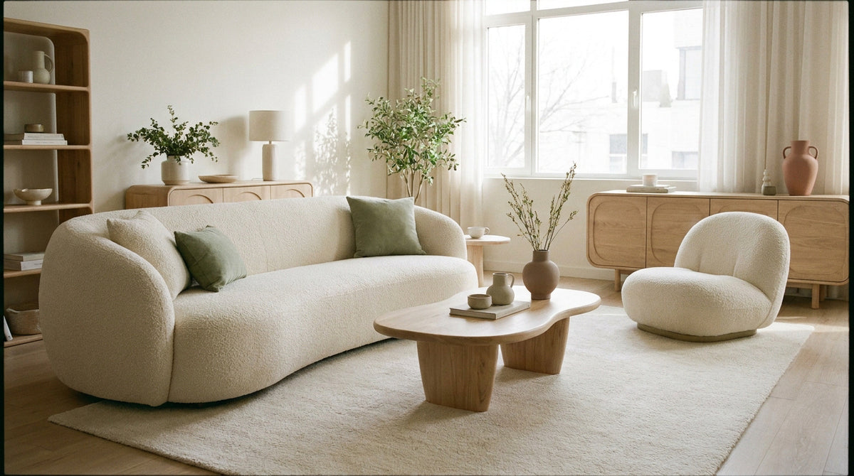 Mélanger déco scandinave et formes organiques : le guide