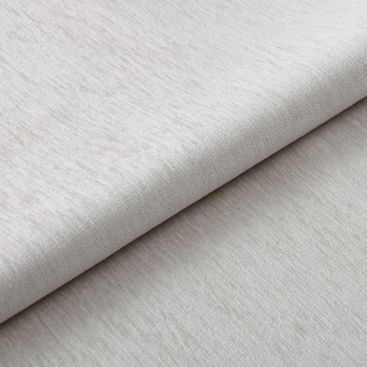 Canapé d'Angle Arrondi Tissu Tramé 4 Places Crème Angle Gauche - Cooper